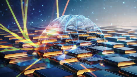 ai brain on books: the future of knowledge and learning