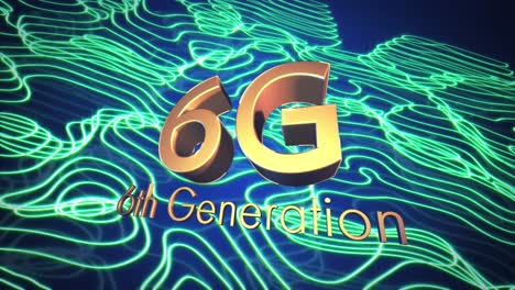 Animation-of-6g-6th-generation-text-and-data-processing-and-network-of-connections