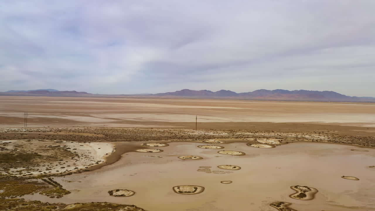 concepto de calentamiento global y cambio climático, paisaje seco del ecosistema sin agua