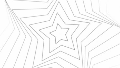 black and white stars background