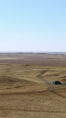 dry, empty plains landscape