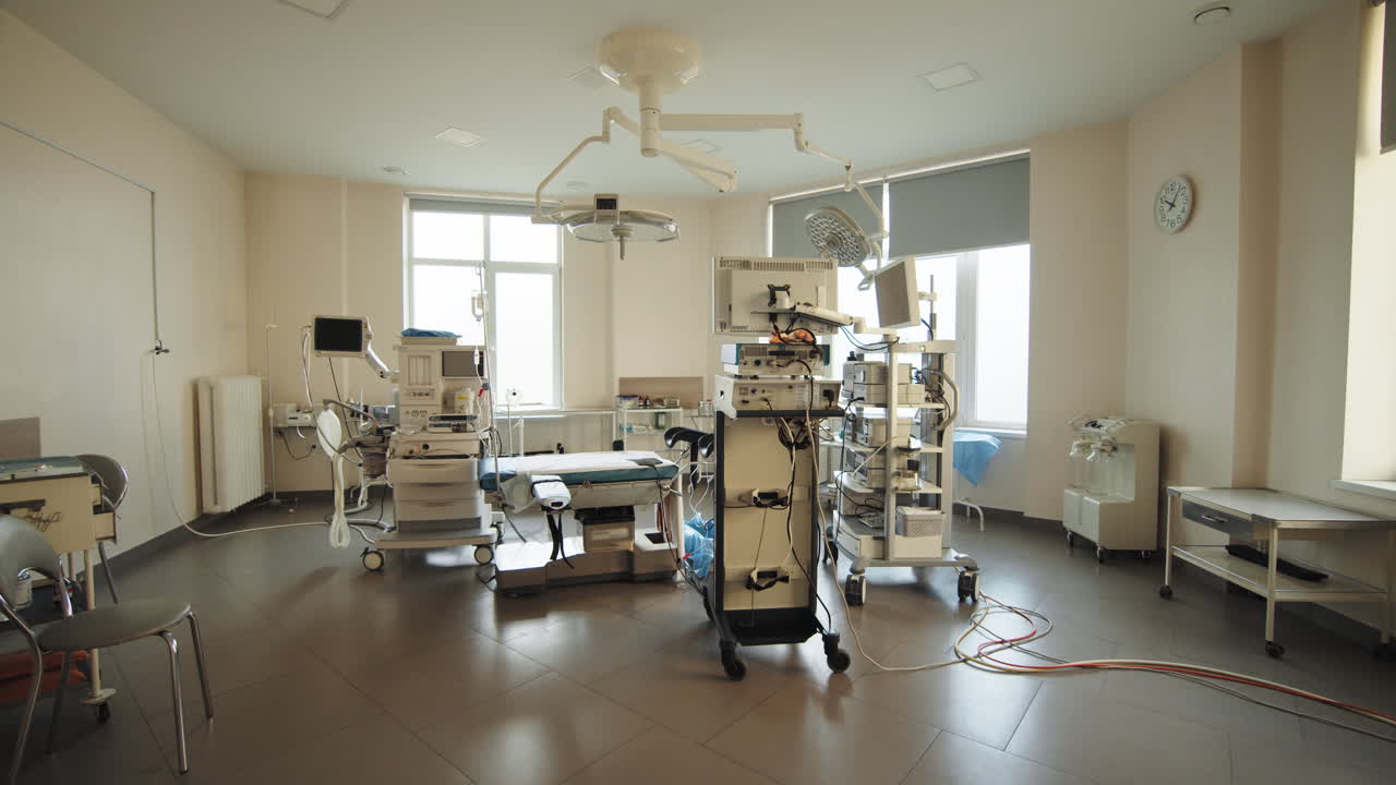 interior de la sala de operaciones