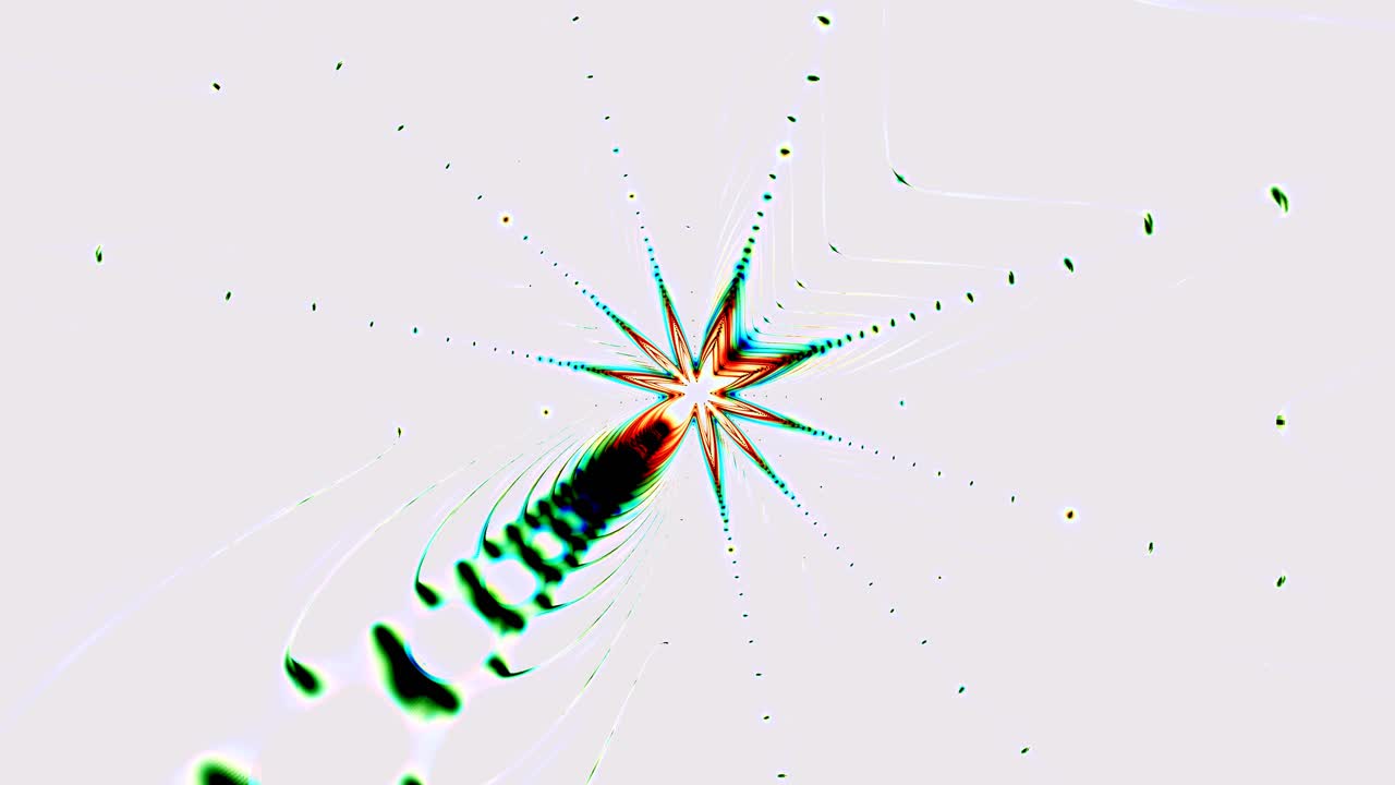 This video loop showcases a deep tunnel design filled with energetic colors that fade into one another. The seamless movement creates a captivating visual experience perfect for screensaver use