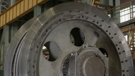 large industrial gear assembly