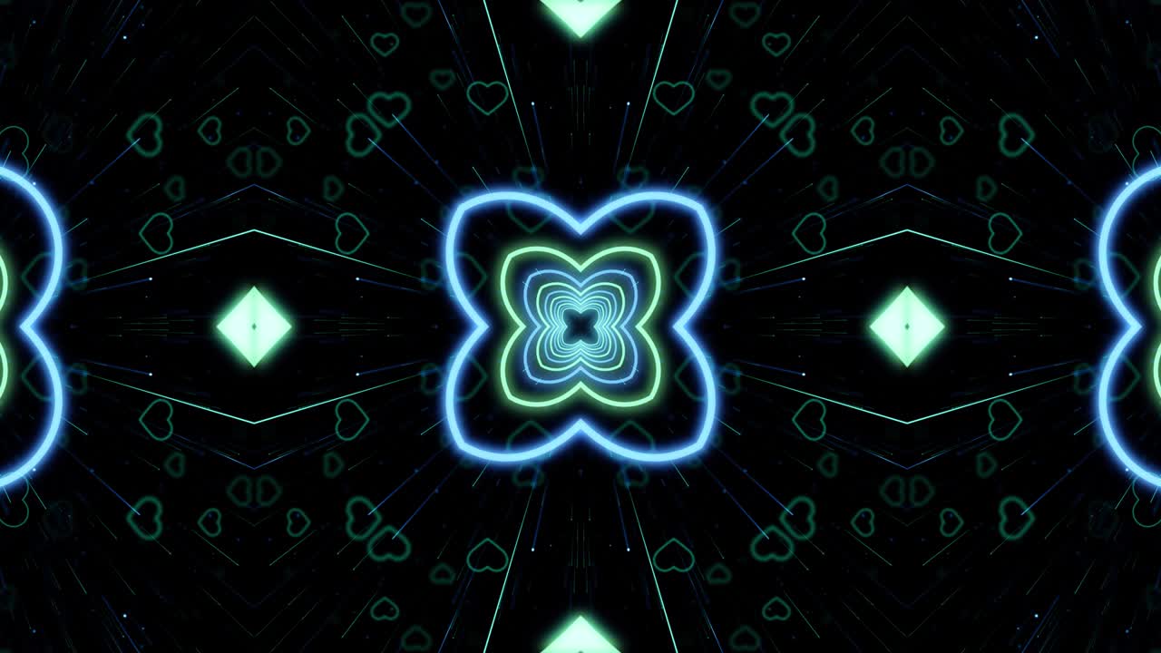 VJ light event concert led music videos show party dance neon loop