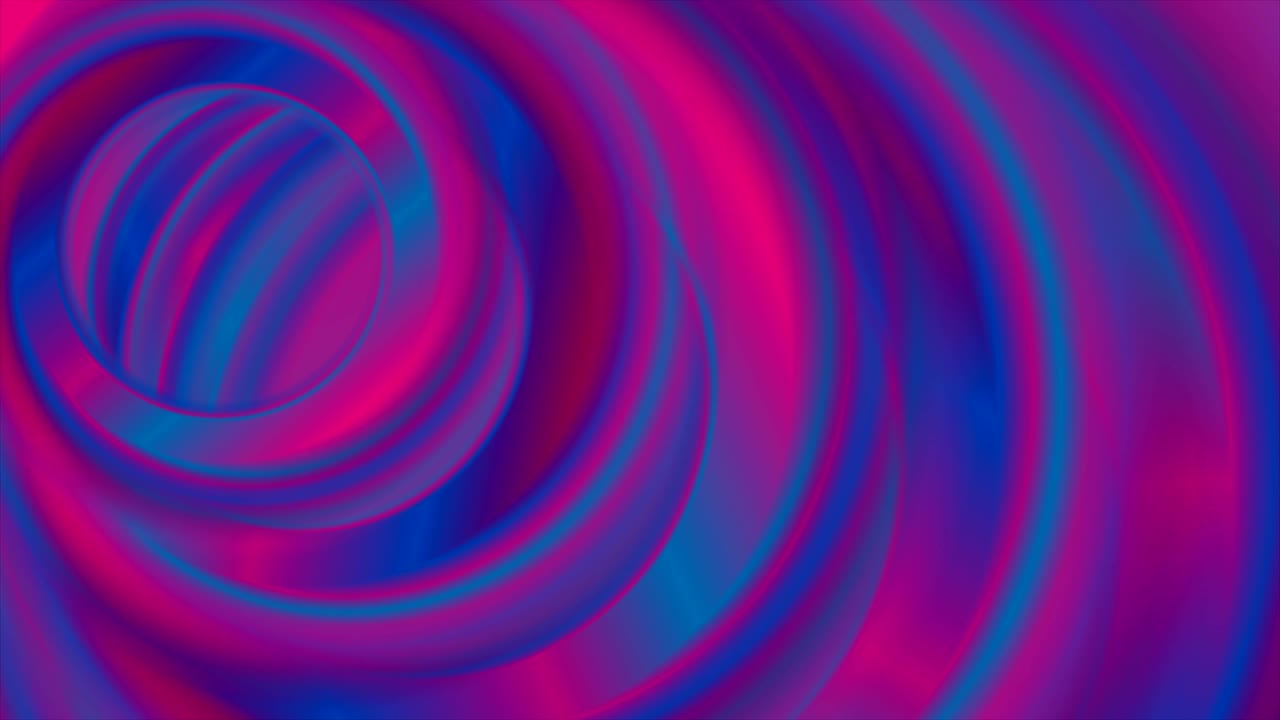 círculos lisos abstractos azules y violetas animación de video