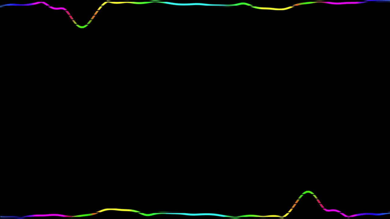 Audio Spectrum Audio Visualizer Linear Line Motion Graphics