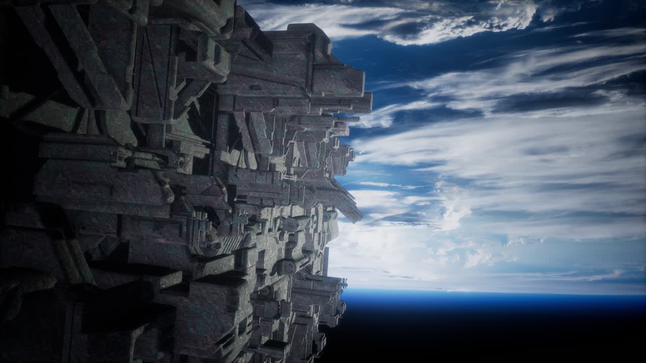 지구 근처의 외계인 ufo