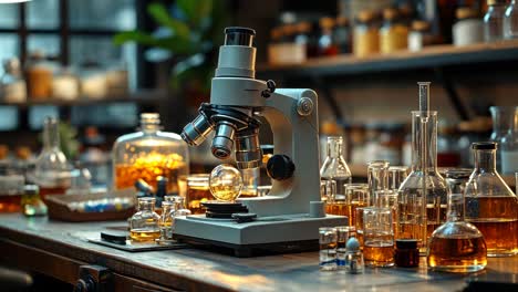 explorar el mundo de la ciencia en un laboratorio bien equipado