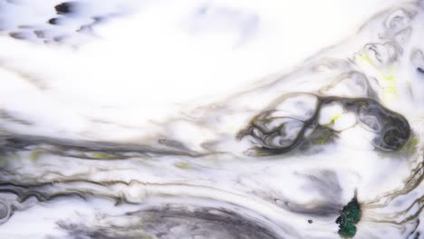 arte líquido abstracto con remolinos y efecto de mármol