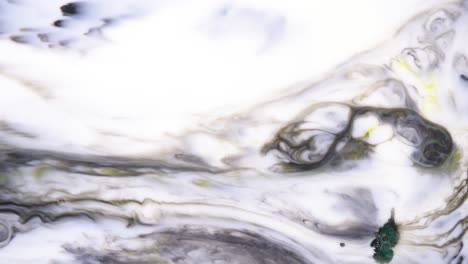 abstract liquid art with swirls and marble effect