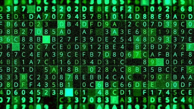 Digital Matrix Display with Binary Code