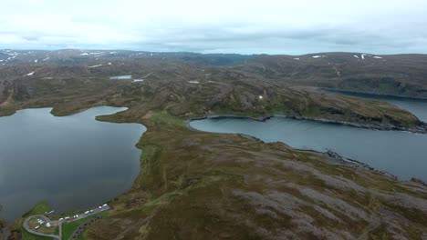 cabo norte (nordkapp) en el norte de noruega.