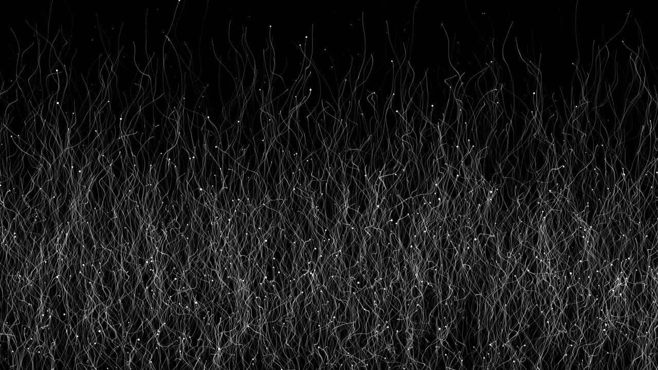 Abstract Grass-like Pattern