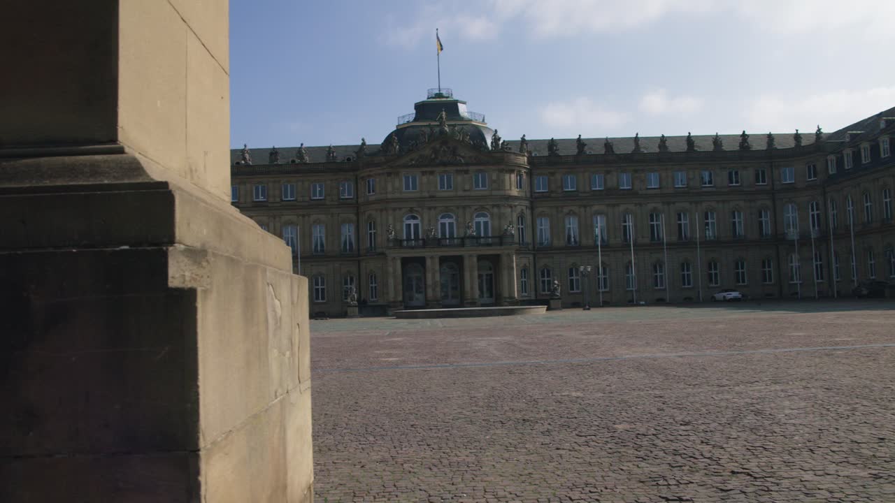 太陽閃光,右到中間 pan neues schloss