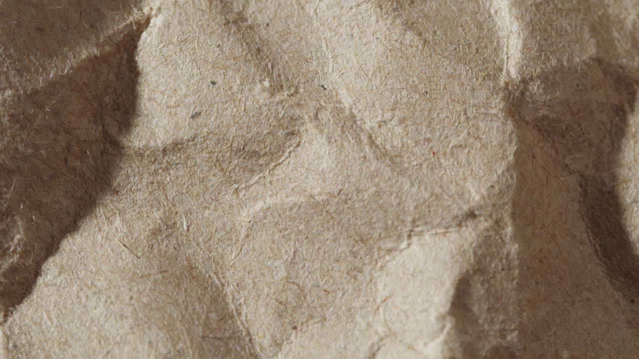 textura de papel marrón arrugado