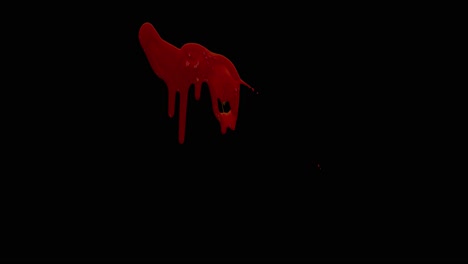 blood spatter with alpha background 15