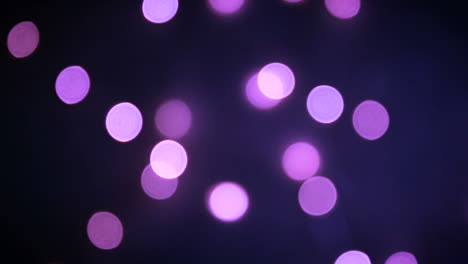 purple bokeh lights