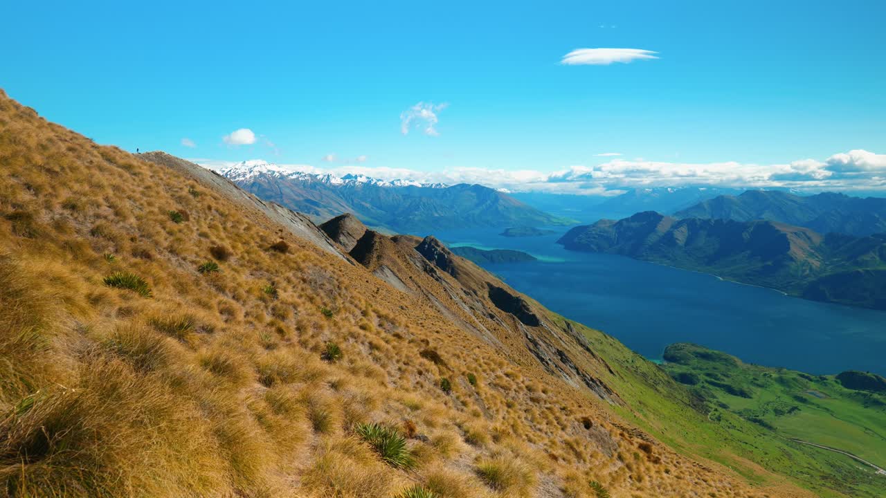 Sweeping Views: Roy's Peak in Wanaka, New Zealand, a breathtaking journey to majestic heights
