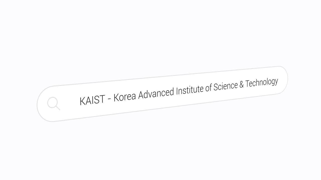 Search for Korea Advanced Institute of Science and Technology on the Internet