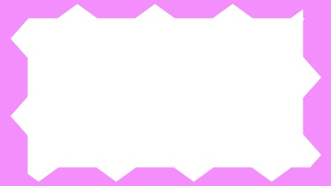 material de bucle de triángulo de onda dentada animación gráficos de movimiento