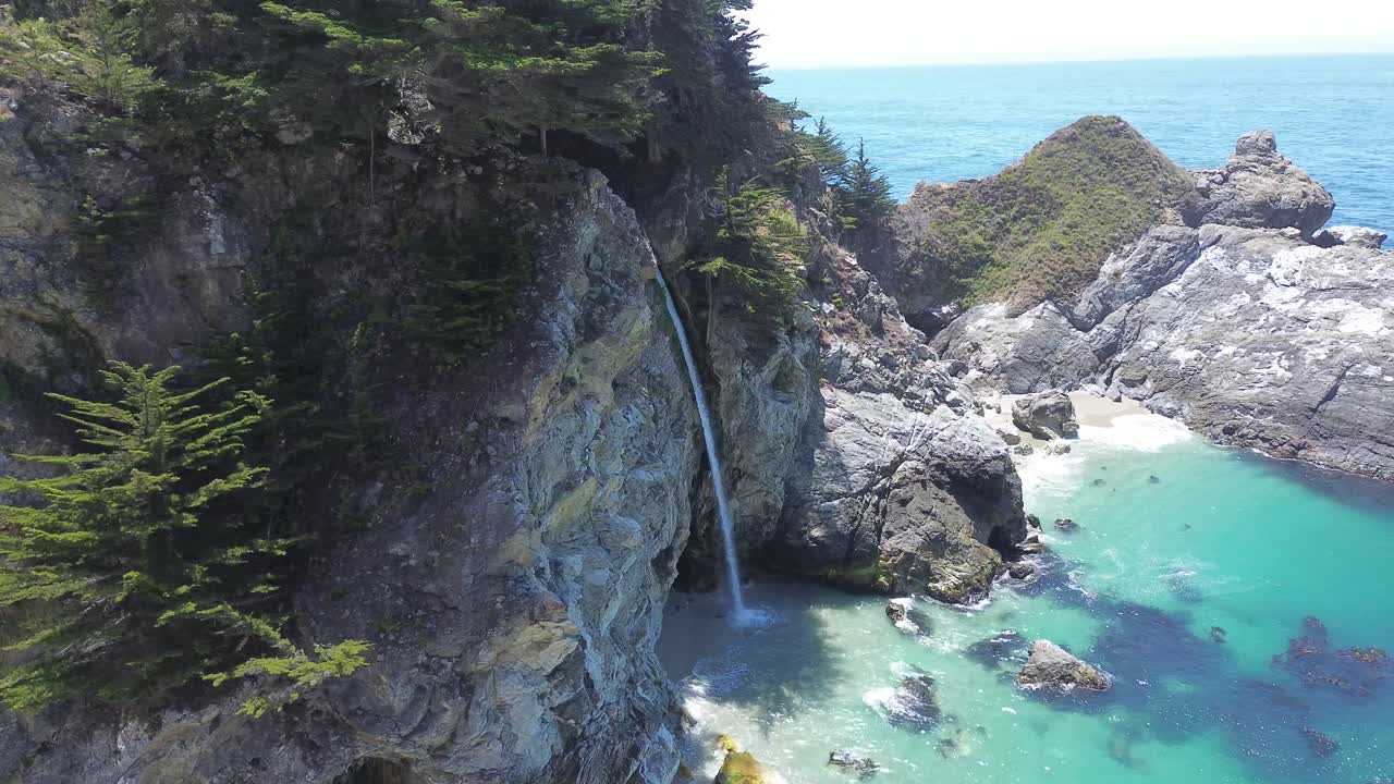 McWay Falls: A Stunning Waterfall cascading into the Ocean
