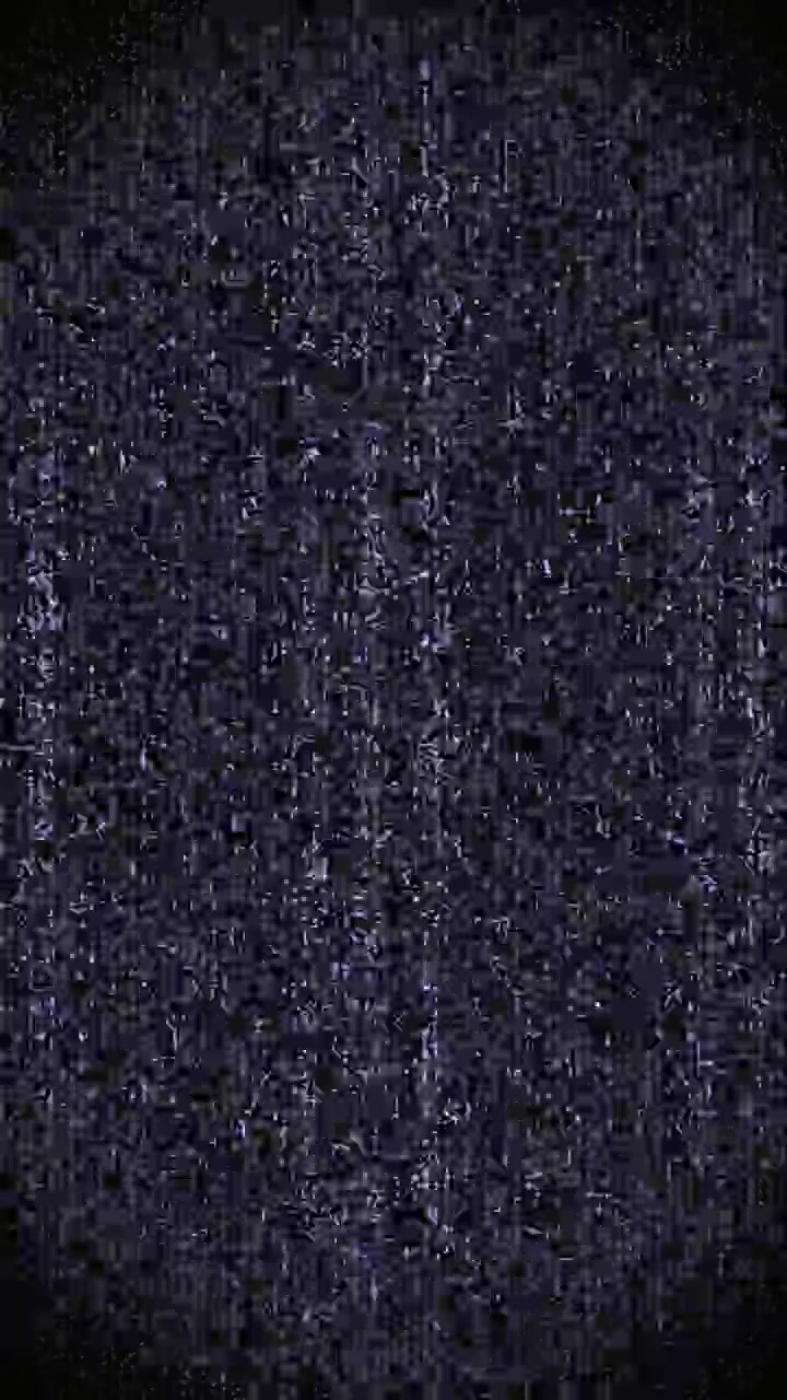Retro TV Static Noise and Glitch Interference