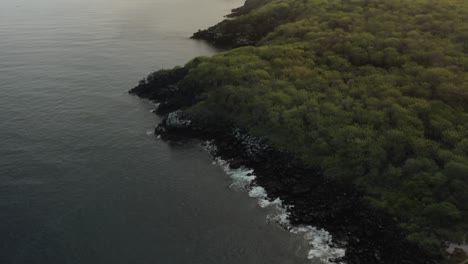 beautiful galapagos islands san cristobal drone aerial footage