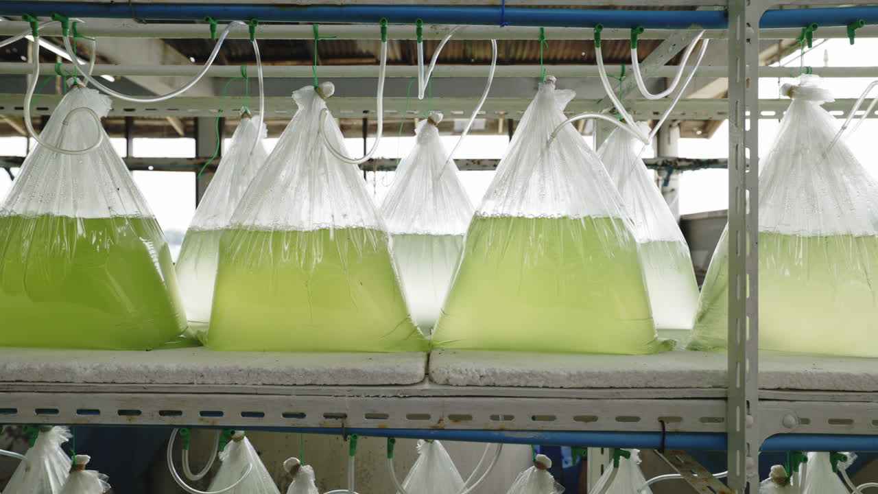 Fish Culture Bags in a Laboratory Setting