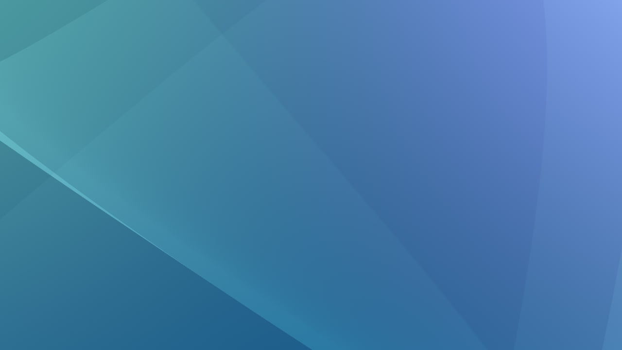 escena abstracta vibrante con figuras, peces y aviones en tonos azules y blancos