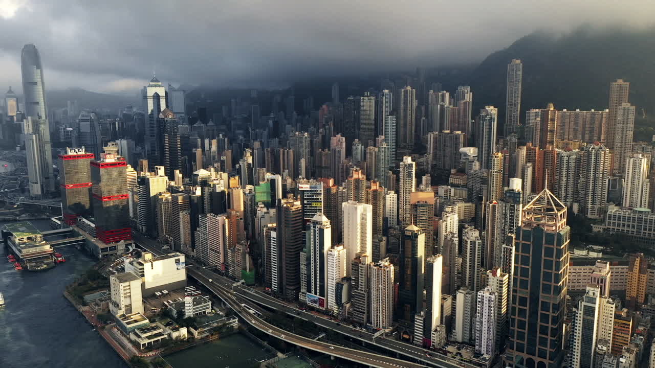 vídeo conceptual de 4k de datos gráficos