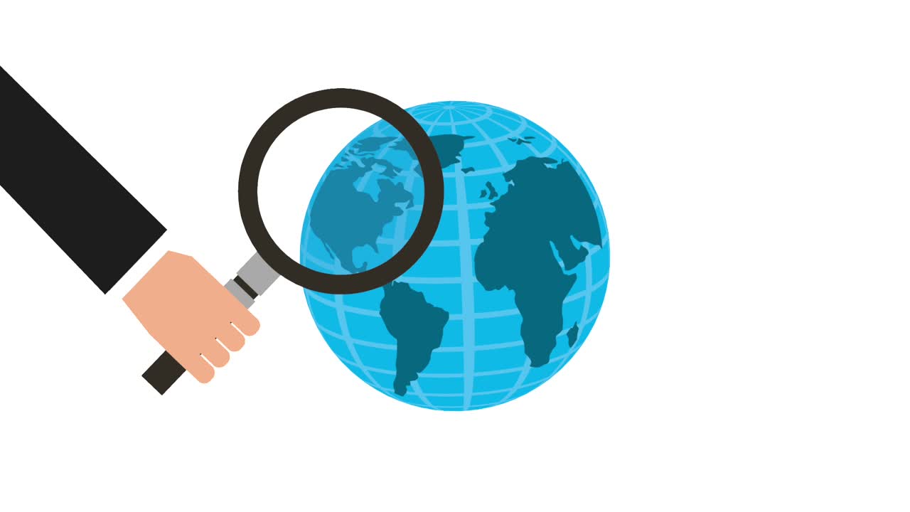 el mundo de las lupas en la mano