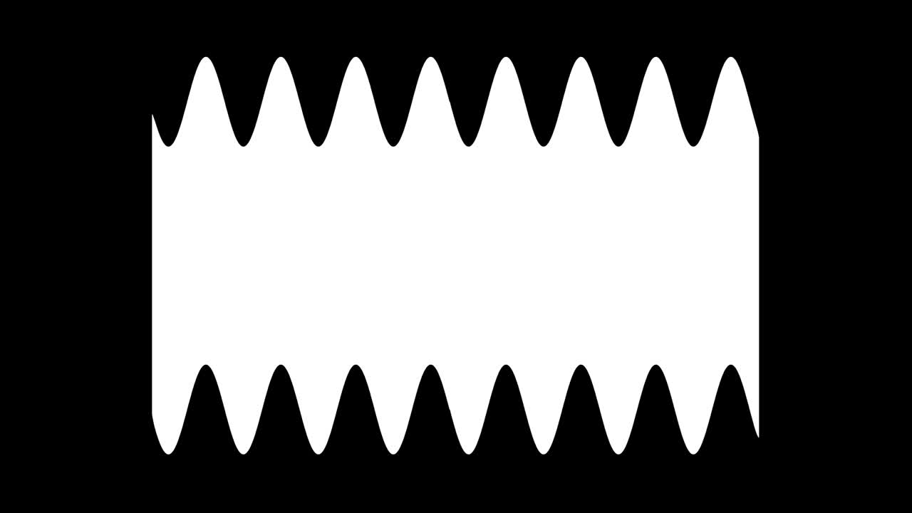 Wave loop material animation motion graphics