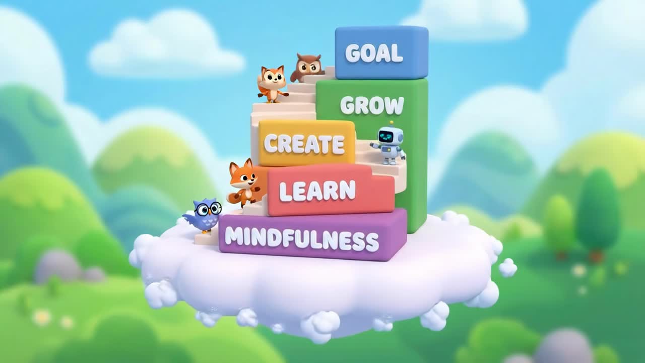 Educational Cartoon Illustration