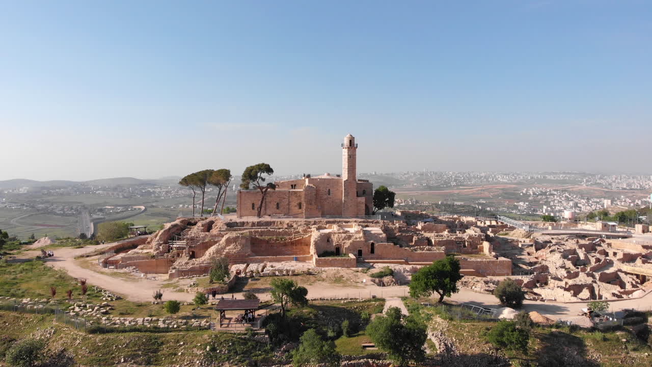 예언자 네비 사무엘 국립 공원 공중 사진