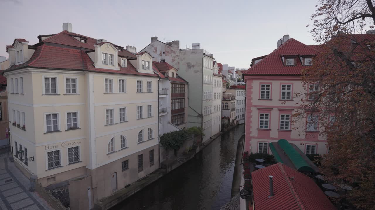 Canal View in Prague