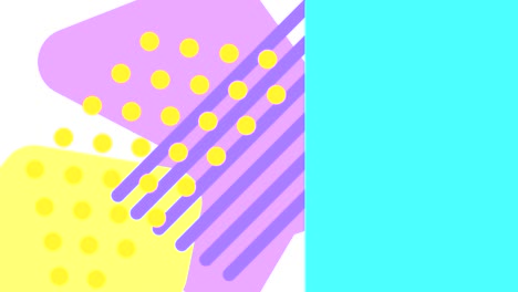 abstract animated background with graphic geometric elements and shapes.