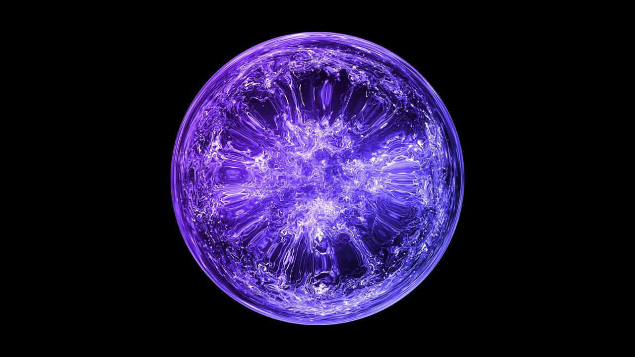 Violetti maaginen energiasfääri