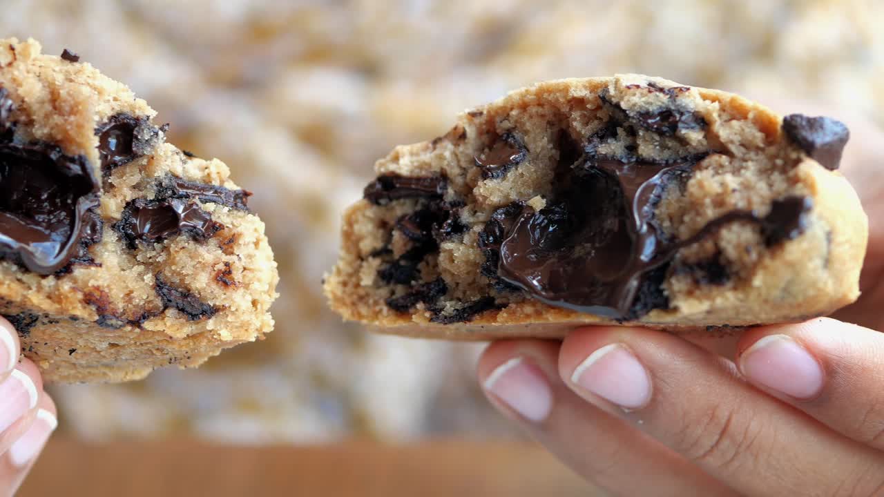 Biscotti al cioccolato Gooey