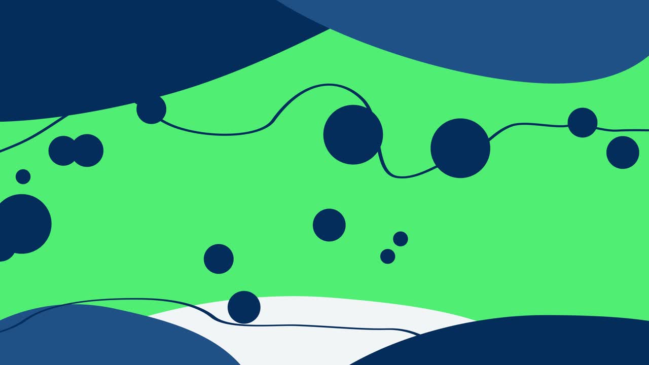 추상적인 녹색과 파란색 배경