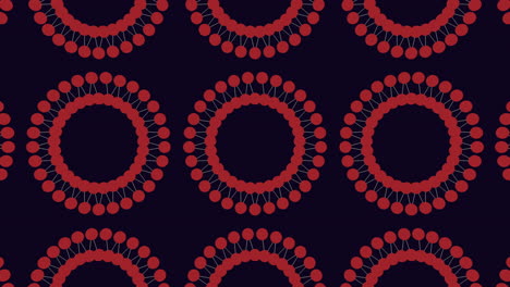 Mesmerizing-Dance-Of-Red-Circles-On-Dark-Backdrop