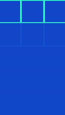 abstract geometric progression with color transitions