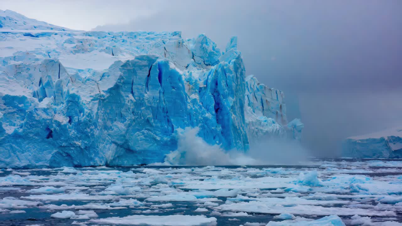 Antarctic Iceberg Landscape