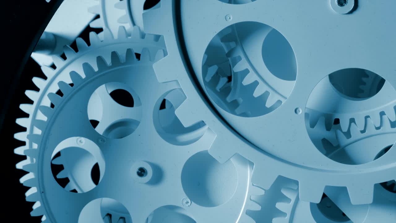 engranajes mecánicos de reloj