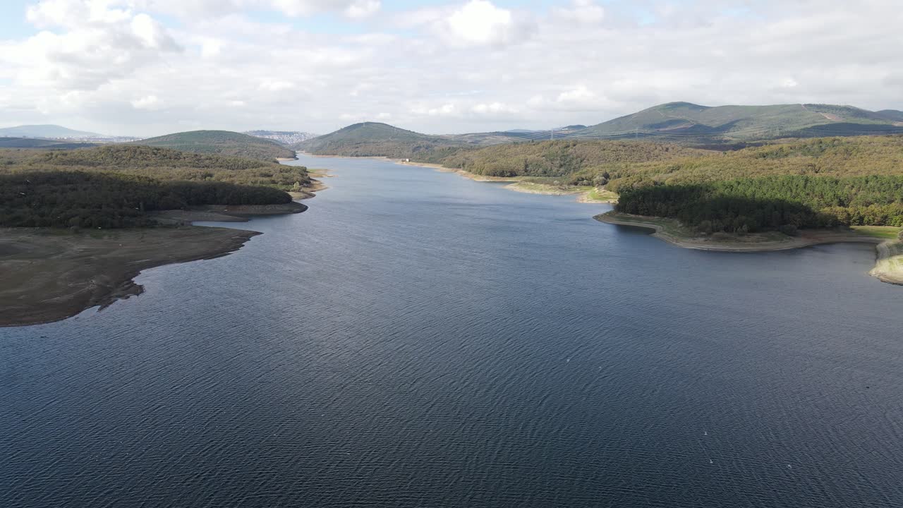 자연호수 공중드론 4