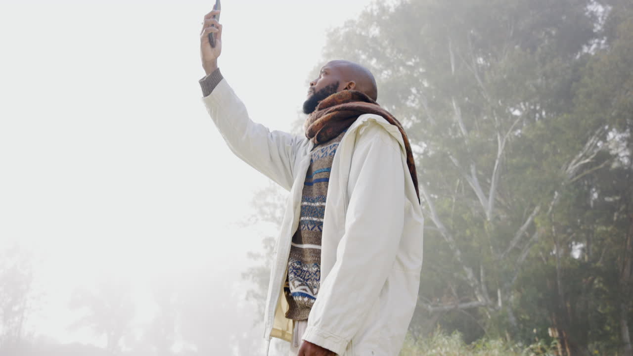 전화 통화, 흑인 그리고 자연