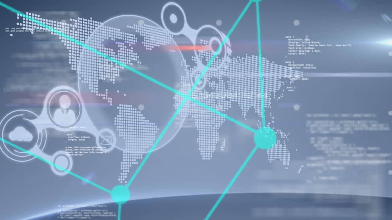 데이터 및 네트워크 연결의 애니메이션