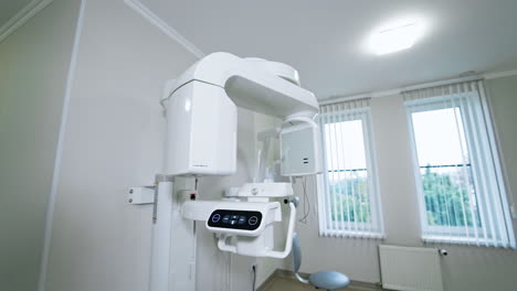 dental x-ray machine in a modern dental office