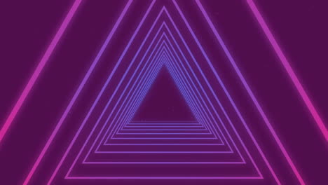 triángulos futuristas y relámpagos