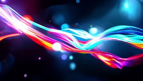 a colorful abstract background with a lot of lights